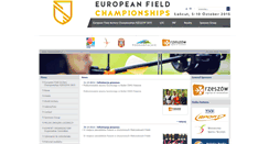 Desktop Screenshot of lucznictwo.ires.pl