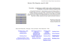 Desktop Screenshot of krzysztofsarnecki.ires.pl