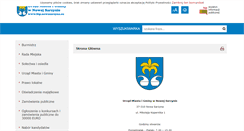 Desktop Screenshot of nowasarzyna.ires.pl