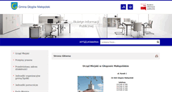 Desktop Screenshot of glogow.ires.pl
