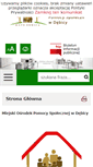 Mobile Screenshot of mops-debica.ires.pl
