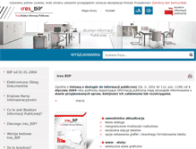 Tablet Screenshot of bip.ires.pl
