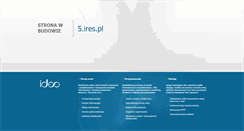 Desktop Screenshot of 5.ires.pl