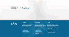 Desktop Screenshot of 8.ires.pl